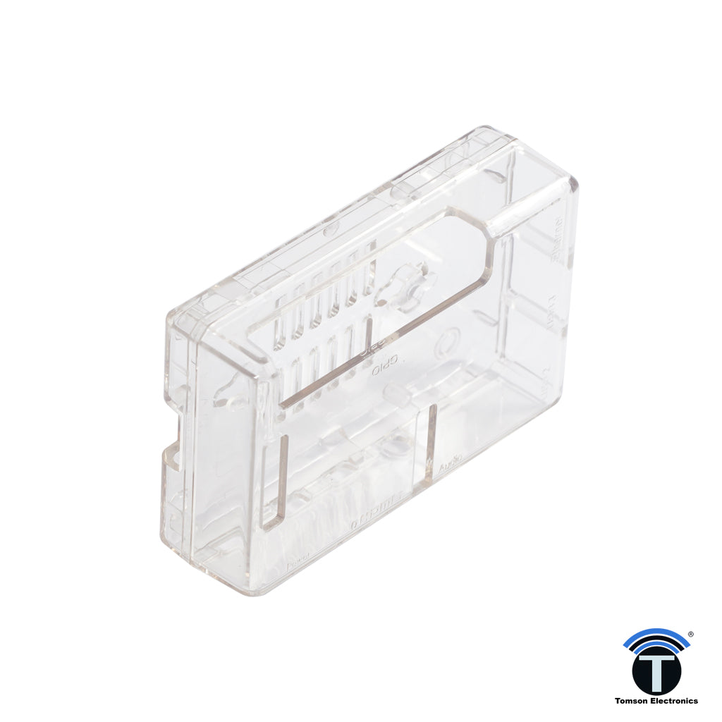 Raspberry PI-4 Case-Acrylic Clear Raspberry PI-4 Case-Acrylic Clear